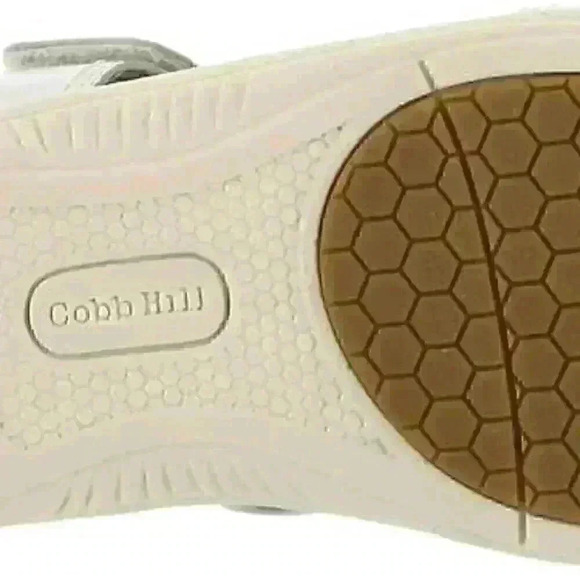 Cobb Hill Rubey Perf Slide Womens Sandal 10 BM US WhitePewter SAVE $30 - Picture 4 of 13